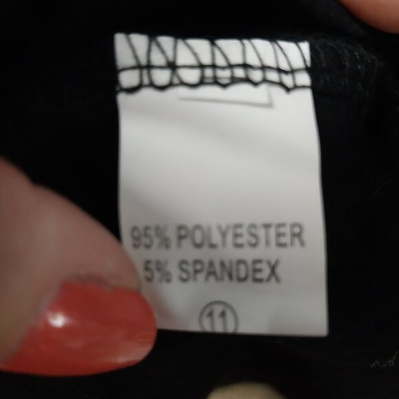 3143 Size Large G Y K Black Tiered Dress. - Picture 5 of 5